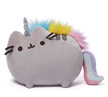  Gund  Pusheenicorn  13英寸胖吉猫毛绒公仔 21.99加元，原价 32.63加元