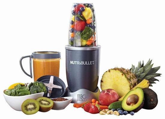  NutriBullet 600 Superfood 营养榨汁/搅拌机8件套7.1折 59.98加元（原价 84.98加元）