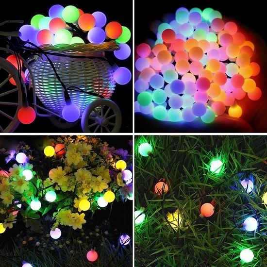  历史新低！Naisidier 50 LED 室内/室外彩色装饰灯 6.99加元清仓！