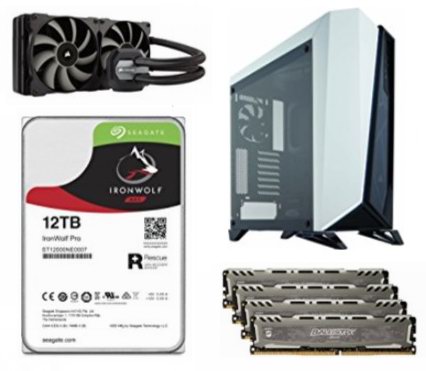  金盒头条：精选多款 Corsair、Ballistix、Seagate、NETGEAR、Crucial 等品牌内存、NAS硬盘、固态硬盘、路由器、机箱、CPU风扇等电脑配件5.5折起！