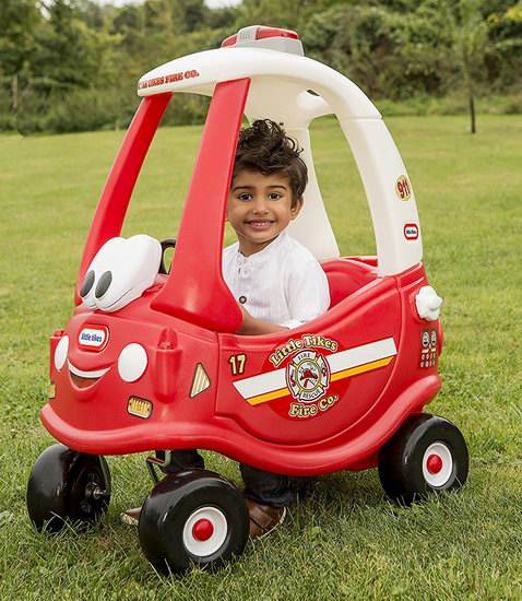  Little Tikes 小泰克 Ride & Rescue 儿童红色滑步小车 49.97加元包邮！