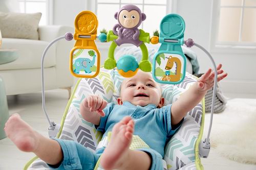  历史新低！Fisher-Price 费雪 宝宝轻便安抚摇椅5.4折 26.98加元包邮！会员专享！
