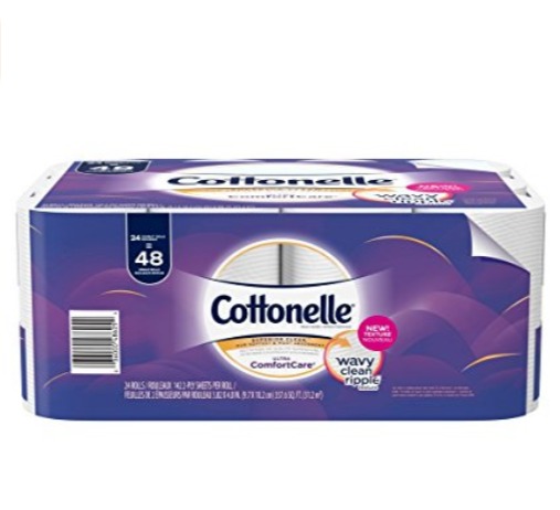  销量冠军！Cottonelle Ultra Comfortcare 24卷双层超强卫生纸 9.99加元