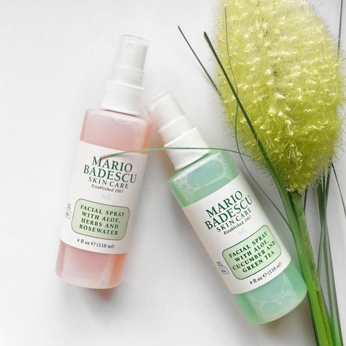  Mario Badescu 玫瑰水喷雾+绿茶喷雾2件套 14.9加元