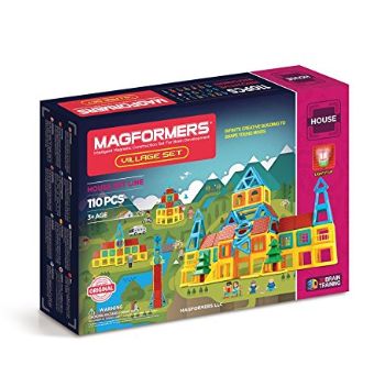  历史新低！Magformers 百变提拉 村庄 益智磁力积木玩具（110片）4.7折 115.35加元包邮！