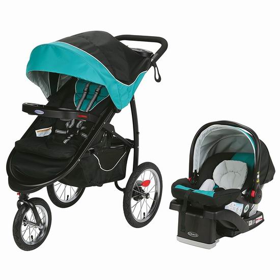  历史新低！Graco 葛莱 FastAction 大三轮婴儿推车 + 旅行车载提篮6.3折 399.99加元包邮！