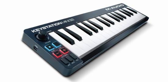  历史最低价！M-Audio Keystation Mini 32键 超便携 USB主控键盘6.3折 69加元包邮！