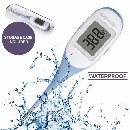  白菜价！MeasuPro 数字式防水体温计2折 4.99加元特卖！