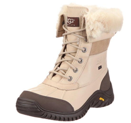  UGG Adirondack II 严寒系列 女士系带真皮短靴（8.5码）4.8折 142.34加元包邮！