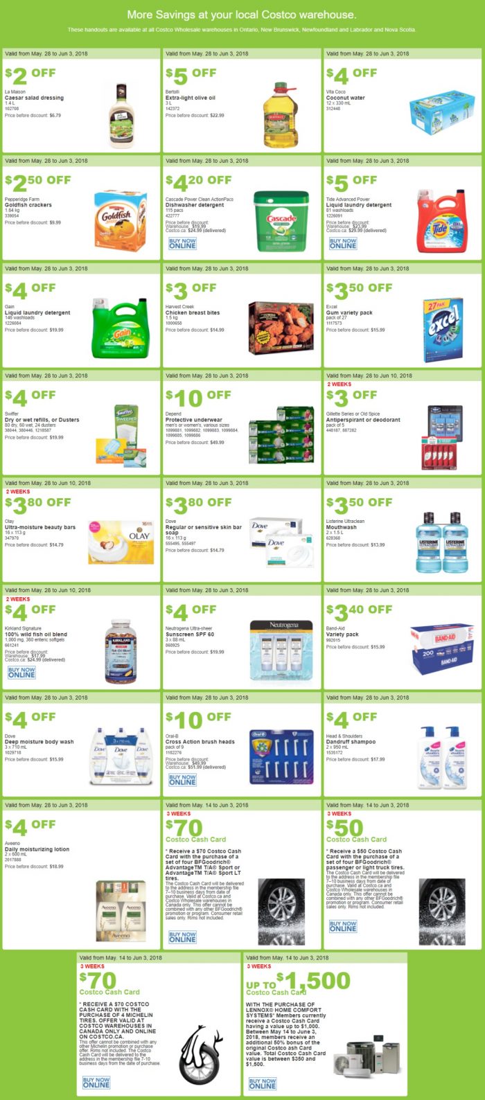 全网独家！【加东版】Costco店内特卖品实拍汇总，折扣有效期至6月3日！多款电视清仓！收Contigo水杯！