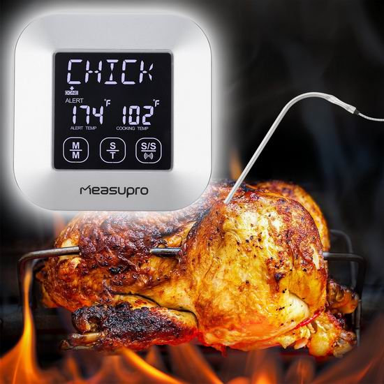  白菜价！历史新低！MeasuPro 可定时厨房温度计/测温仪2.5折 4.99加元清仓！