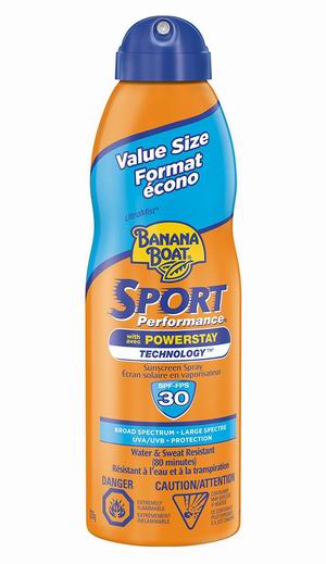  Banana Boat Sport 香蕉船运动 SPF 30+防晒喷剂（226g）2折 4.73加元！