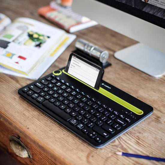  近史低价！Logitech 罗技 K480 多功能蓝牙键盘5.7折 39.99加元包邮！支持笔记本、手机、平板！