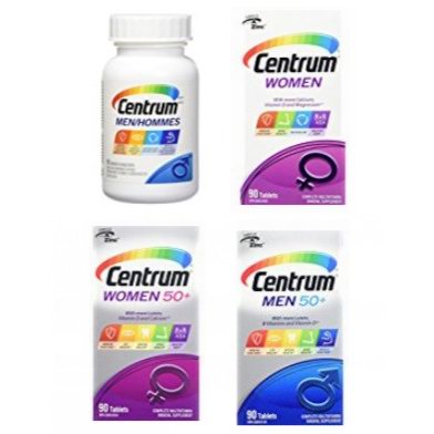  精选多款 Centrum 善存 成人及老人 男女复合维生素+矿物质补充剂 9.47加元起！