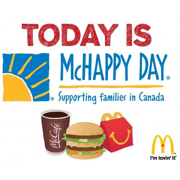  McDonald's 麦当劳 McHappy Day 爱心童乐日，仅限5月2日！