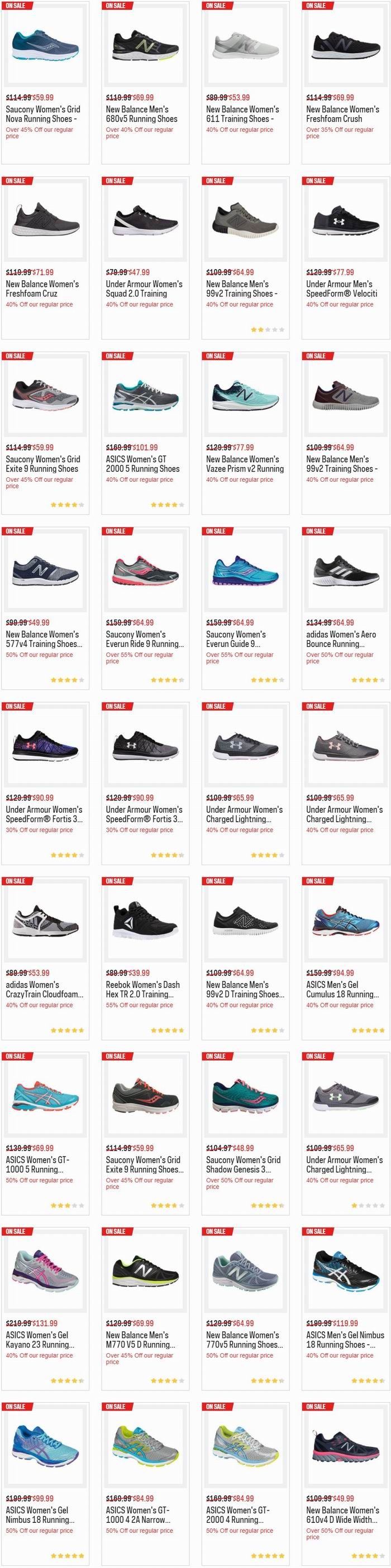今日闪购：精选 New Balance、Saucony、Under Armour、The North Face 等品牌运动鞋、冲锋衣、夹克、运动服、自行车等4.5折起！全场包邮！