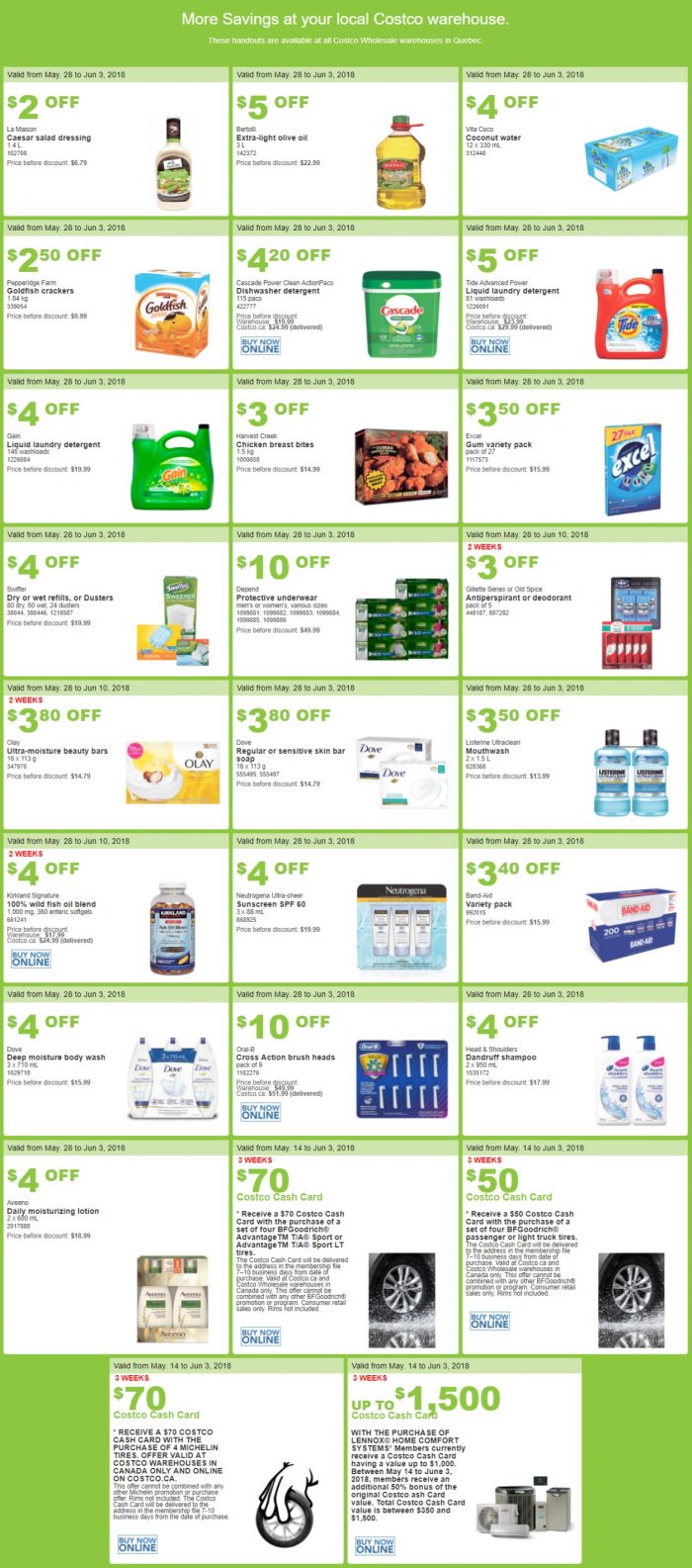 全网独家！【加东版】Costco店内特卖品实拍汇总，折扣有效期至6月3日！多款电视清仓！收Contigo水杯！