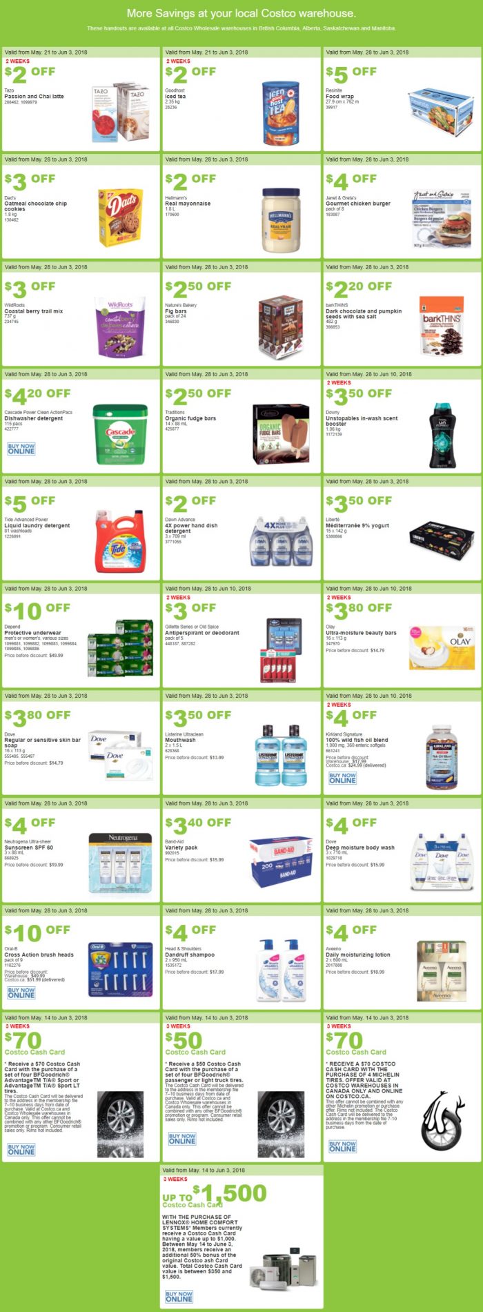 全网独家！【加东版】Costco店内特卖品实拍汇总，折扣有效期至6月3日！多款电视清仓！收Contigo水杯！