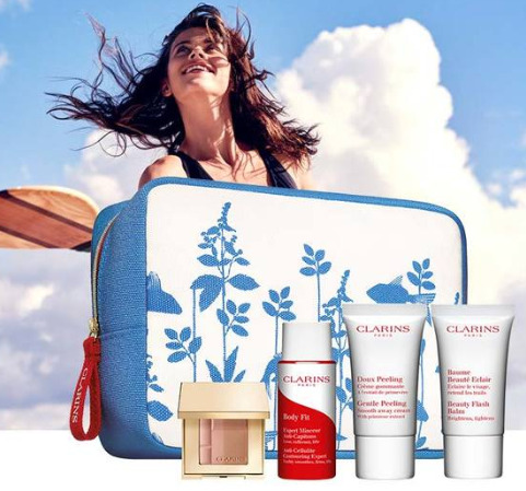  Clarins 娇韵诗 满100加元送价值66加元自选5件套大礼包+6小样！