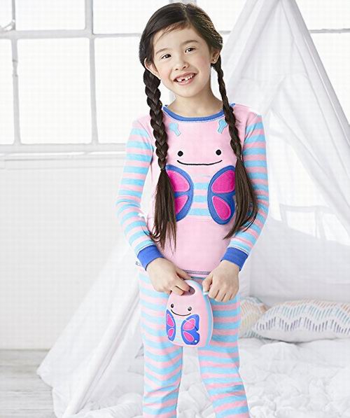 Skip Hop 动物图案儿童睡衣2件套 18.76加元起特卖，原价 35加元