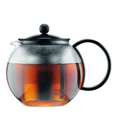  Bodum Assam 34盎司不锈钢内胆玻璃茶壶 6.2折 24.99加元特卖！