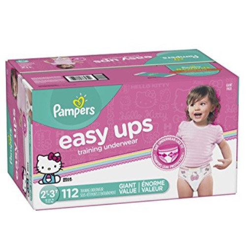  精选 Pampers 帮宝适 Easy Ups 男女宝宝如厕训练裤 26.37加元（会员价 21.58加元），原价 39.99加元
