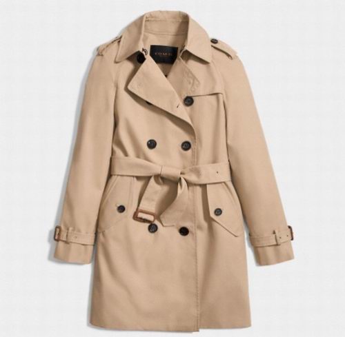  COACH Modern Trench 双排扣风衣 330加元（6码），原价 660加元，包邮