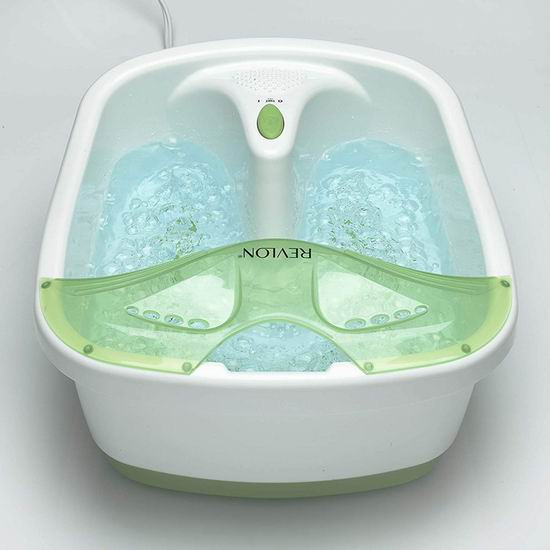  历史最低价！Revlon Bubbling Toe 智能保温 水疗按摩足浴盆 34.99加元！
