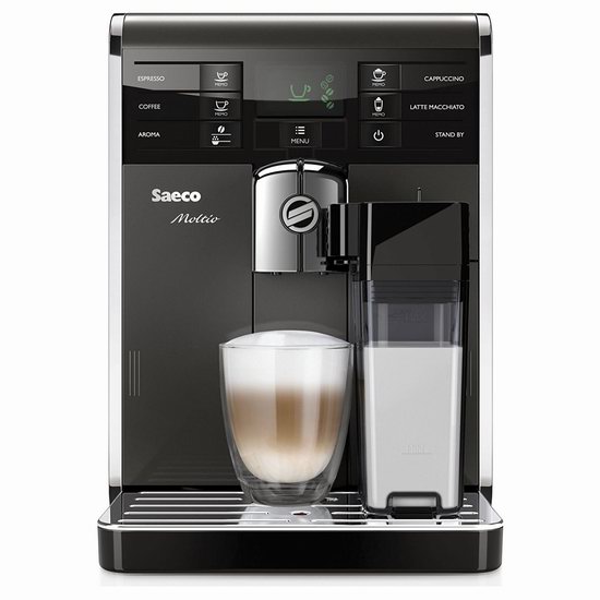  历史新低！Philips 飞利浦 Saeco Super HD8869/47 超级全自动 意式咖啡机5.3折 794.99加元包邮！