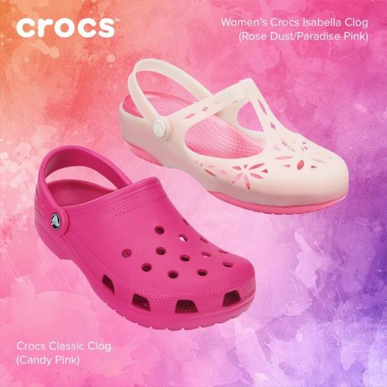  Crocs 卡洛驰洞洞鞋 国庆节大促！全场鞋靴3.5折起，额外7.5折！