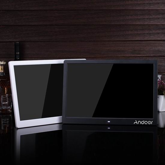  历史新低！Andoer 15.6英寸超大 多功能LED高清 电子相框4.3折 55.99加元限量特卖并包邮！