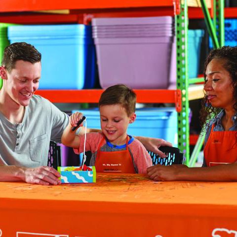  Home Depot 7-8月份免费儿童手工课，及家庭装修免费课程安排一览！