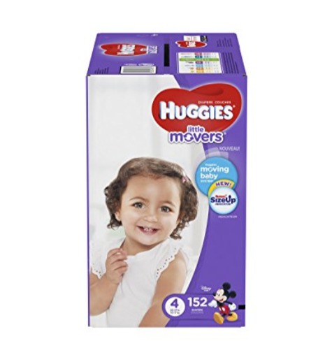  Huggies 好奇 Little Movers 纸尿裤 34.77加元（3、4、5、6码），原价 39.99加元，会员价 29.28加元