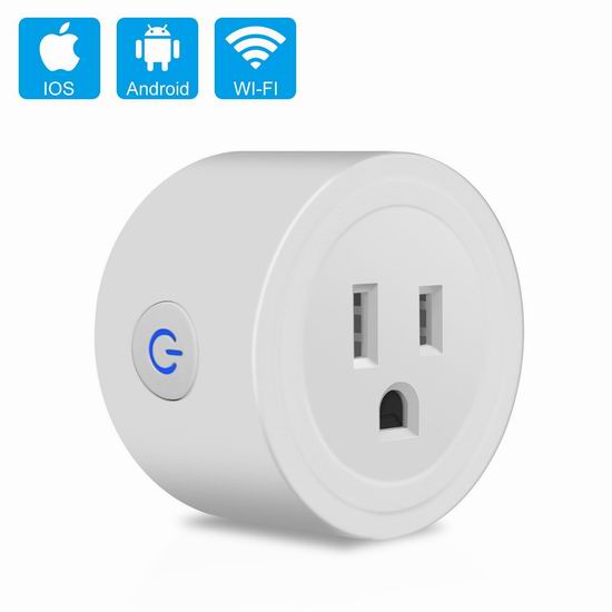  历史新低！Tenswall 智能WiFi插座 10.39加元限量特卖！