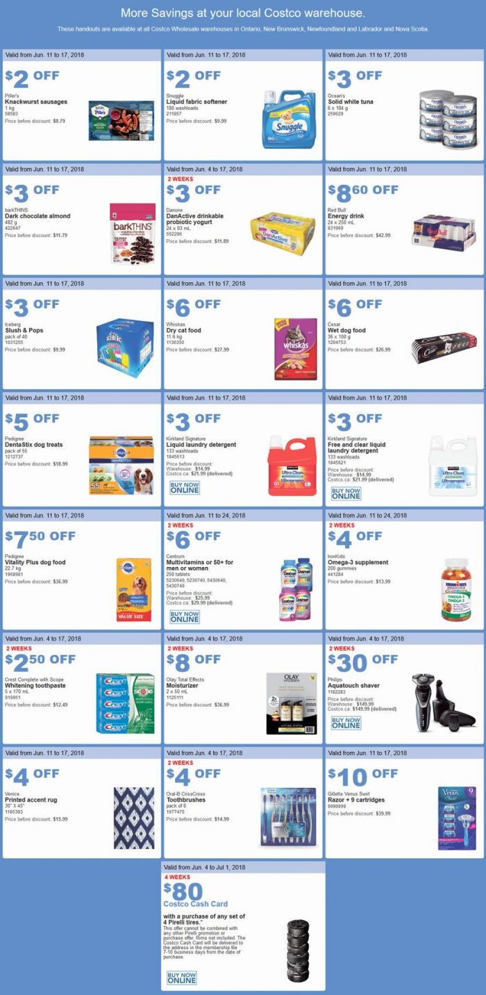 全网独家！【加西版】Costco店内特卖品实拍汇总，折扣有效期至6月17日！大量服饰、电视清仓！收刘涛护腰贴！