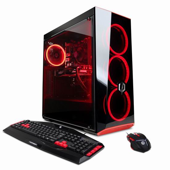  金盒头条：历史新低！CyberpowerPC GXiVR8020A4OPT VR虚拟现实 游戏台式主机（8GB+16GB / 2TB） 903.32加元包邮！