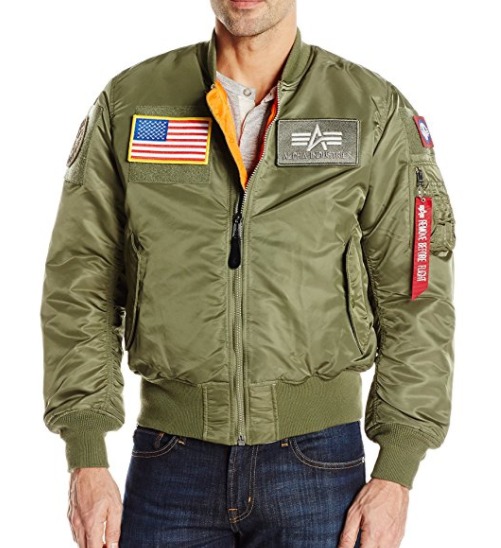  白菜价！Alpha Industries Ma-1 Flex 男士轰炸机夹克3.2折 64.06加元起包邮！加小码女生也能穿！