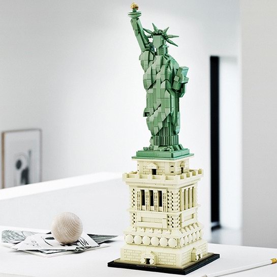  Lego 乐高 21042 建筑系列 自由女神像（1685pcs） 117.97加元包邮！