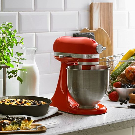  历史新低！KitchenAid 厨宝 Artisan 名厨系列 KSM3311XHT 红色多功能厨师机4.5折 249.95加元包邮！