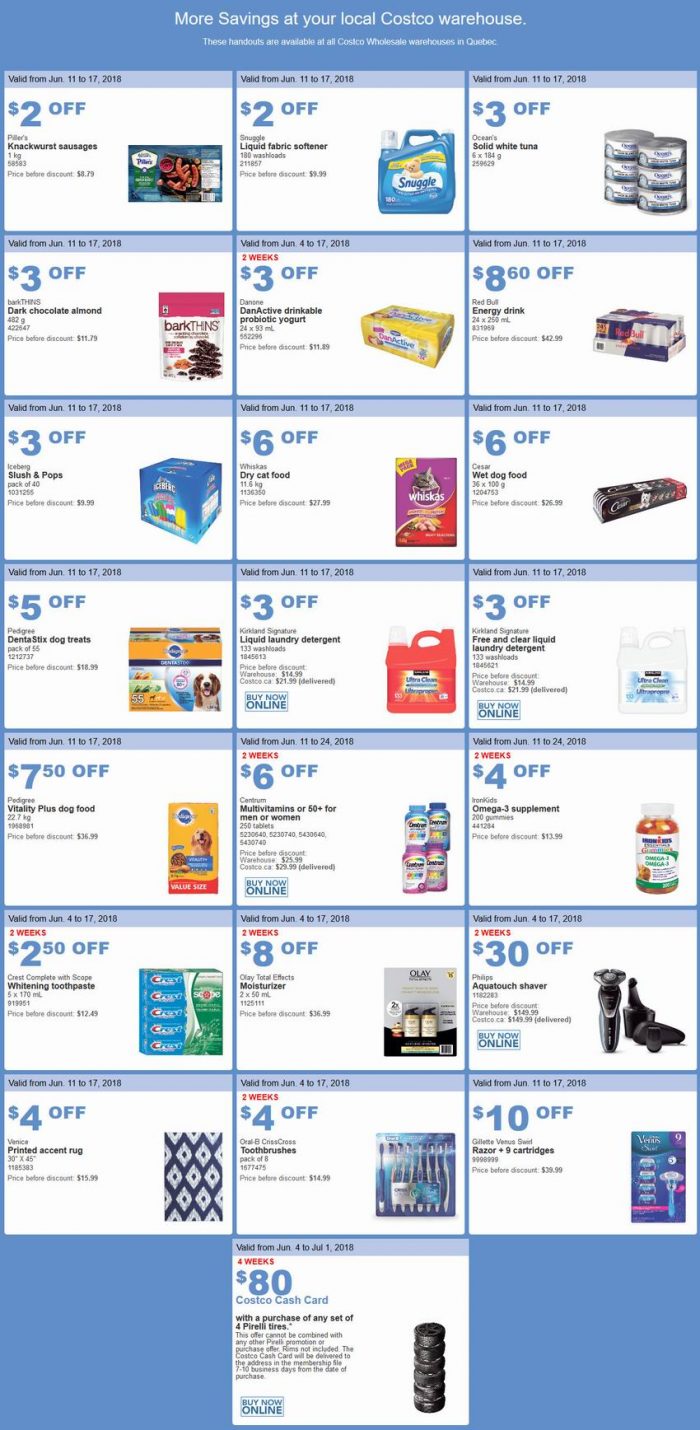 全网独家！【加西版】Costco店内特卖品实拍汇总，折扣有效期至6月17日！大量服饰、电视清仓！收刘涛护腰贴！