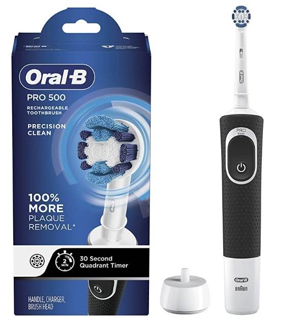  历史最低价！Oral-B Power pro 500 电动牙刷6折 29.97加元！