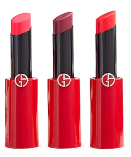  Giorgio Armani 阿玛尼 细管唇膏 3支超值装 88.2加元包邮！价值138加元！