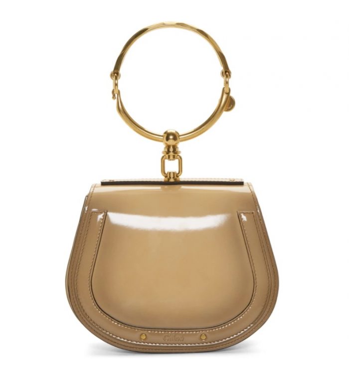  Chloé  Beige Nile手镯式手袋 1550加元，原价 2720加元，包邮