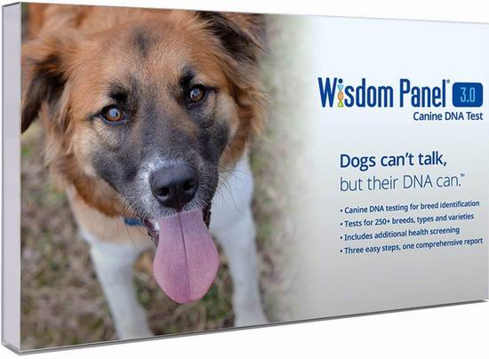  金盒头条：Wisdom Panel 3.0 宠物狗DNA基因检测套餐5.1折 87.99加元包邮！会员专享！