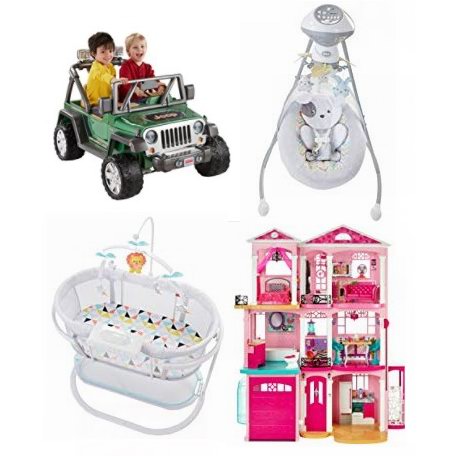  精选 Fisher-Price、Mattel 等品牌大量儿童玩具、电动车、婴幼儿用品等3.8折起！会员专享！