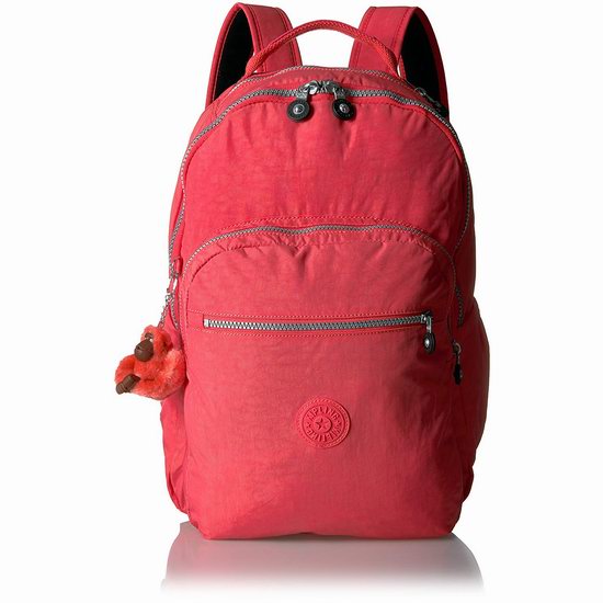  历史新低！Kipling Seoul L Solid 时尚双肩背包4.6折 68.4加元包邮！