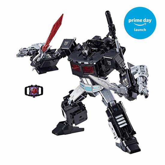  新品上市！亚马逊独家 Transformers 变形金刚 Nemesis Prime 大暗黑天 69.03加元包邮！