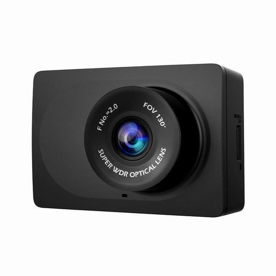  Xiaomi 小米 Yi 小蚁 超广角WiFi行车记录仪4.2折 44.99加元包邮！