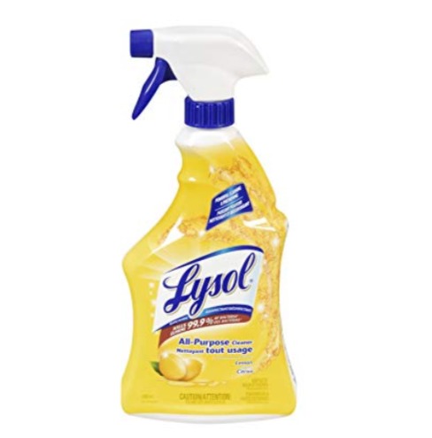  Lysol全能喷雾消毒清洁剂  650毫升 2.84加元
