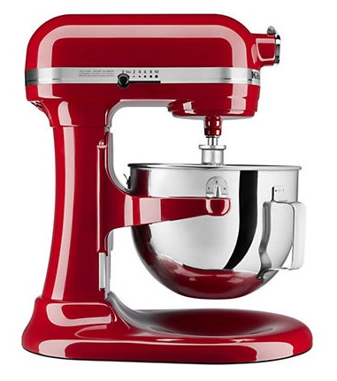  今日闪购：KitchenAid KG25H1XER 5夸脱 多功能 专业厨师机4.6折 269.1-299加元包邮！2色可选！